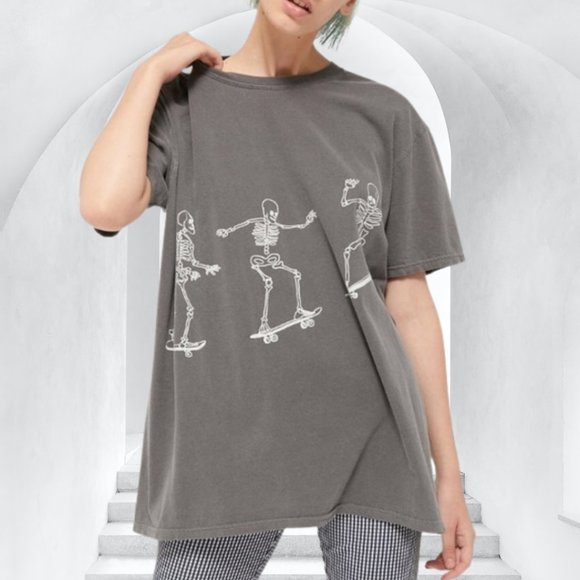 Urban Outfitters Tops - Urban Outfitters Project Social Skelton Tee